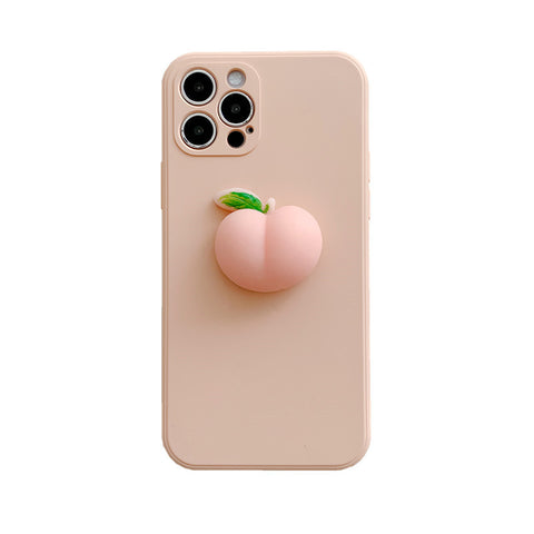 Peach-Silikon-Handy-Cover