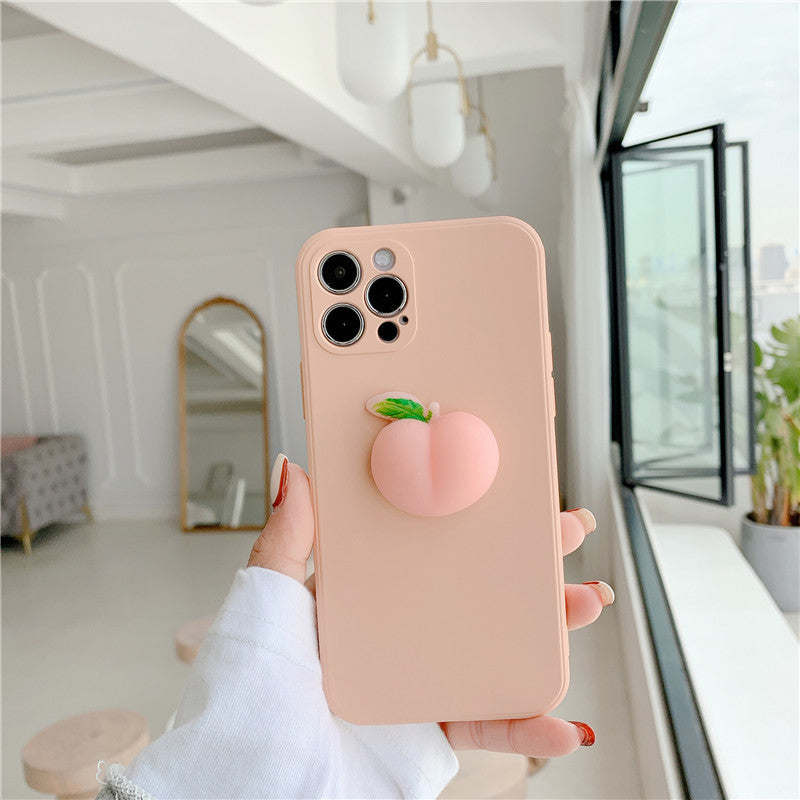 Peach-Silikon-Handy-Cover