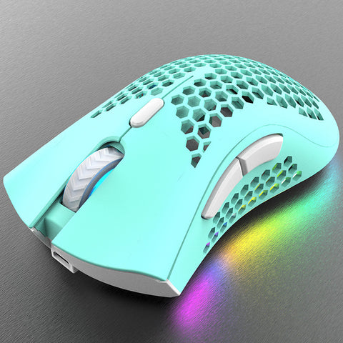 Wireless-Gaming-Maus mit RGB-Beleuchtung